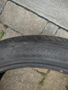 255-40R20x4 pneus Goodyear Eagle comme neufs. - Photo 7