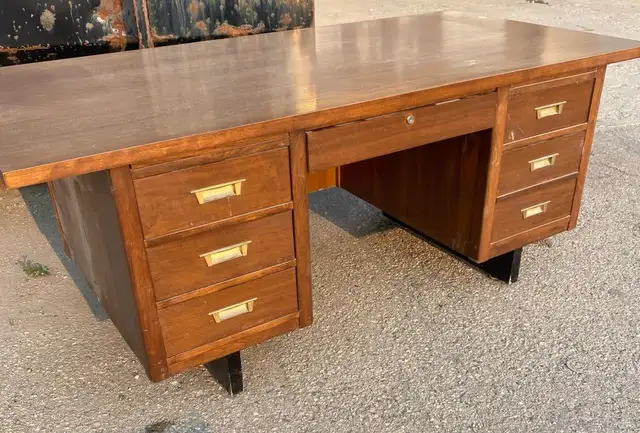 Solid Wood Office Desk