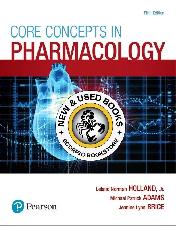 Core Concepts in Pharmacology 5th Edition Holland 9780134514161