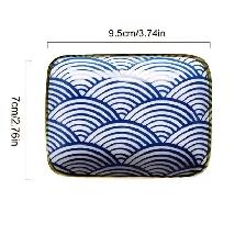 Japanese Ceramic Sushi Dipping Sauce Dishes – Set of 4 - Photo 3