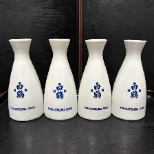 Vintage Hakutsuru Sake Bottle