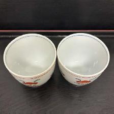 Vintage Japanese Teacups/Chawanmushi Bowls – Set of 2 - Photo 2