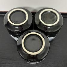 Vintage Handmade Yunomi Cups – Kori Ice Inspired Drip-Glaze - Photo 8