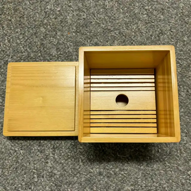 Vintage Handcrafted Japanese Kaiseki Wooden Bento Box