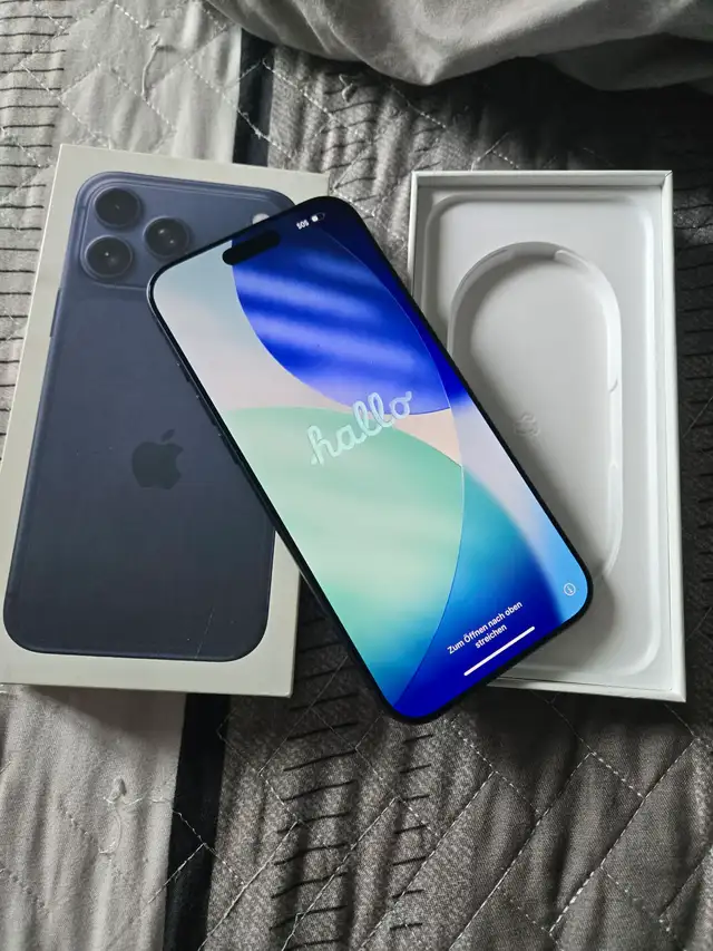 iphone 17 pro max 256 GB bleu