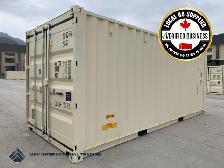 20' NEW ONE TRIP TRI DOOR SHIPPING CONTAINER SEA CAN STORAGE - Photo 4