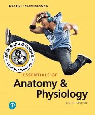 Essentials of Anatomy and Physiology 8E Martini 9780135203804