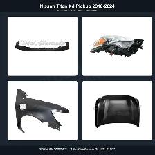 Nissan Titan Xd Pickup 2016-2024 Grille Bumper Mirror Hood