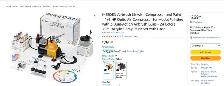 MEEDEN Airbrush Kit with Compressor and Paint