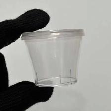 Durable Clear Plastic Containers (2oz)