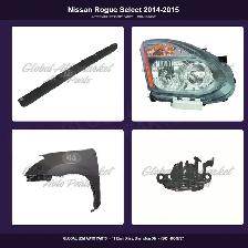 Nissan Rogue Select 2014-2015 Mirror Hood Grille Fender