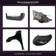 Nissan Qashqai 2017-2023 Grille Hood Bumper Absorber Mirror