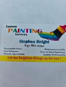 Residential painting services available