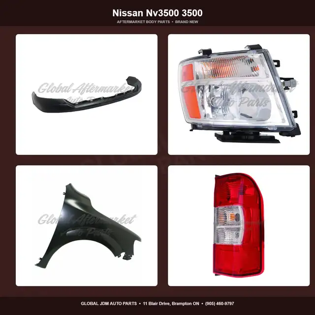 Nissan Nv3500 2012-2021 Hood Fender Mirror Bumper Brand New