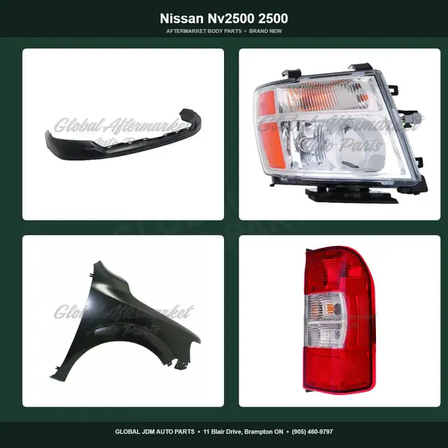 Nissan Nv2500 2012-2021 Hood Fender Mirror Bumper Brand New