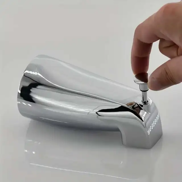 Universal Bathtub Faucet Spout with Diverter