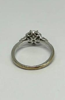 10k WG Diamond Floral Ring - Photo 5