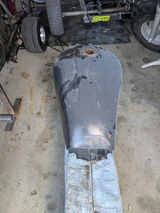 Honda motorcycle gas tank