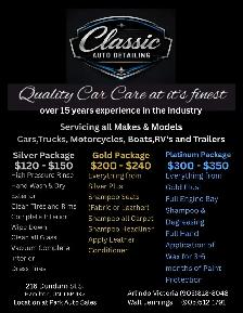 CLASSIC AUTO DETAILING - 216 DUNDURN ST S, HAMILTON