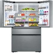 36-Inch Standard-Depth 3-Door French Door Smart Refrigerator - Photo 2