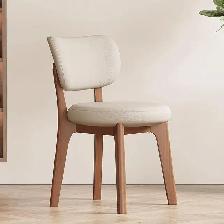 Modern Solid Wood Dining Chairs with Soft Leather Backrest – $12 - Photo 4