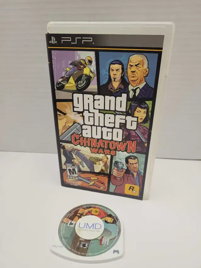 Grand Theft Auto Chinatown Wars PSP Game
