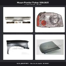 Nissan Frontier Pickup 1998-2025 Hood Fender Bumper Grille