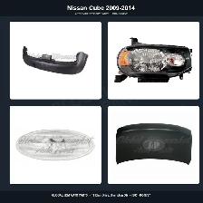 Nissan Cube 2009-2014 Fender Hood Grille Bumper Aftermarket