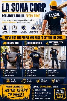 Need Labour? We’re Ready to Work!