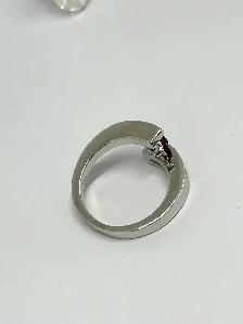 18k WG bypass Ruby and Diamond Ring - Photo 8