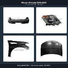 Nissan Armada 2004-2025 Hood Grille Fender Bumper Absorber