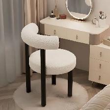 Cozy Bouclé Dining & Lounge Chair – $99 Each - Photo 3