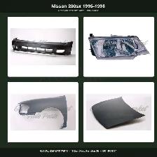 Nissan 200sx 1995-1998 Grille Bumper Hood Fender Mirror