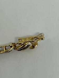 10k Wavy S shape Diamond Bracelet - Photo 6