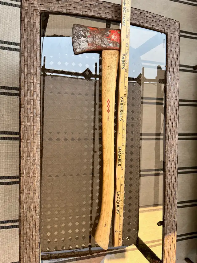 27" Long handle axe by BNT 2-3/4# (Brades, Nash & Tyzack)