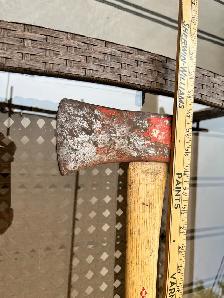 27" Long handle axe by BNT 2-3/4# (Brades, Nash & Tyzack) - Photo 3