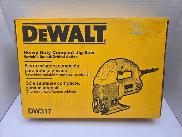 Dewalt DW317 Heavy Duty Jigsaw NEW