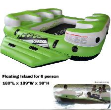 Brand New 6 Person Floating Island Float–ZUNIX FYD-056 – $199