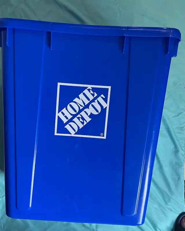Nova Products 83 L (22-Gallon) Curbside Recycle Bin. New