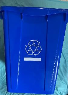 Nova Products 83 L (22-Gallon) Curbside Recycle Bin. New - Photo 4