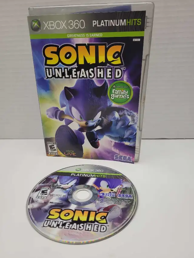 Sonic Unleashed Xbox 360 Game