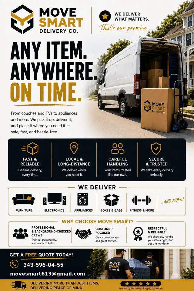Moving Service Ottawa/Gatineau