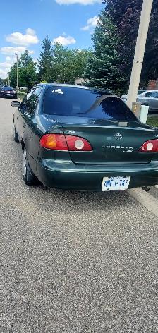 2002 Toyota corolla