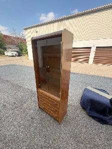 Free delivery used Vintage Display Cabinet with Drawers - Photo 3