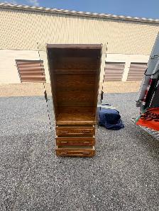 Free delivery used Vintage Display Cabinet with Drawers - Photo 6