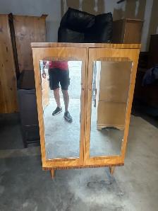 Free delivery used Vintage Mirrored Wardrobe - Photo 2