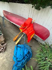 14ft Canoe & Accessories