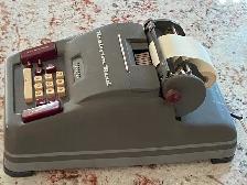 Vintage Remington Rand Adding Machine. Tested and Works Great - Photo 4