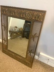 Free delivery used antique Decorative Mirror - Photo 3