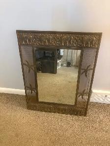 Free delivery used antique Decorative Mirror - Photo 4